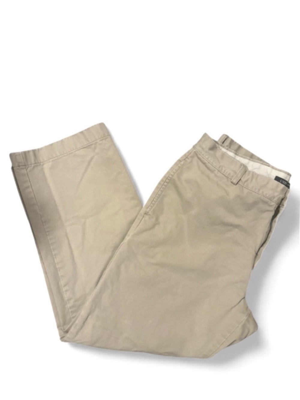 J.Crew Cotton Khaki Men’s Straight‑Leg Pants Size W36 x L30